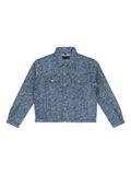 Who Decides War woven trucker jacket