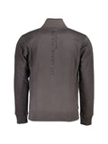 U.S. Grand mock-neck zip-up sweater
