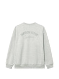 izzue logo-patch crew-neck sweater