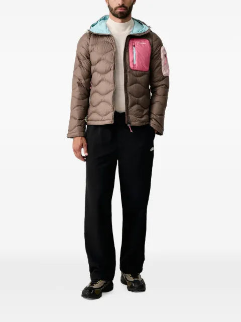 Peak Performance quilted hooded jacket
