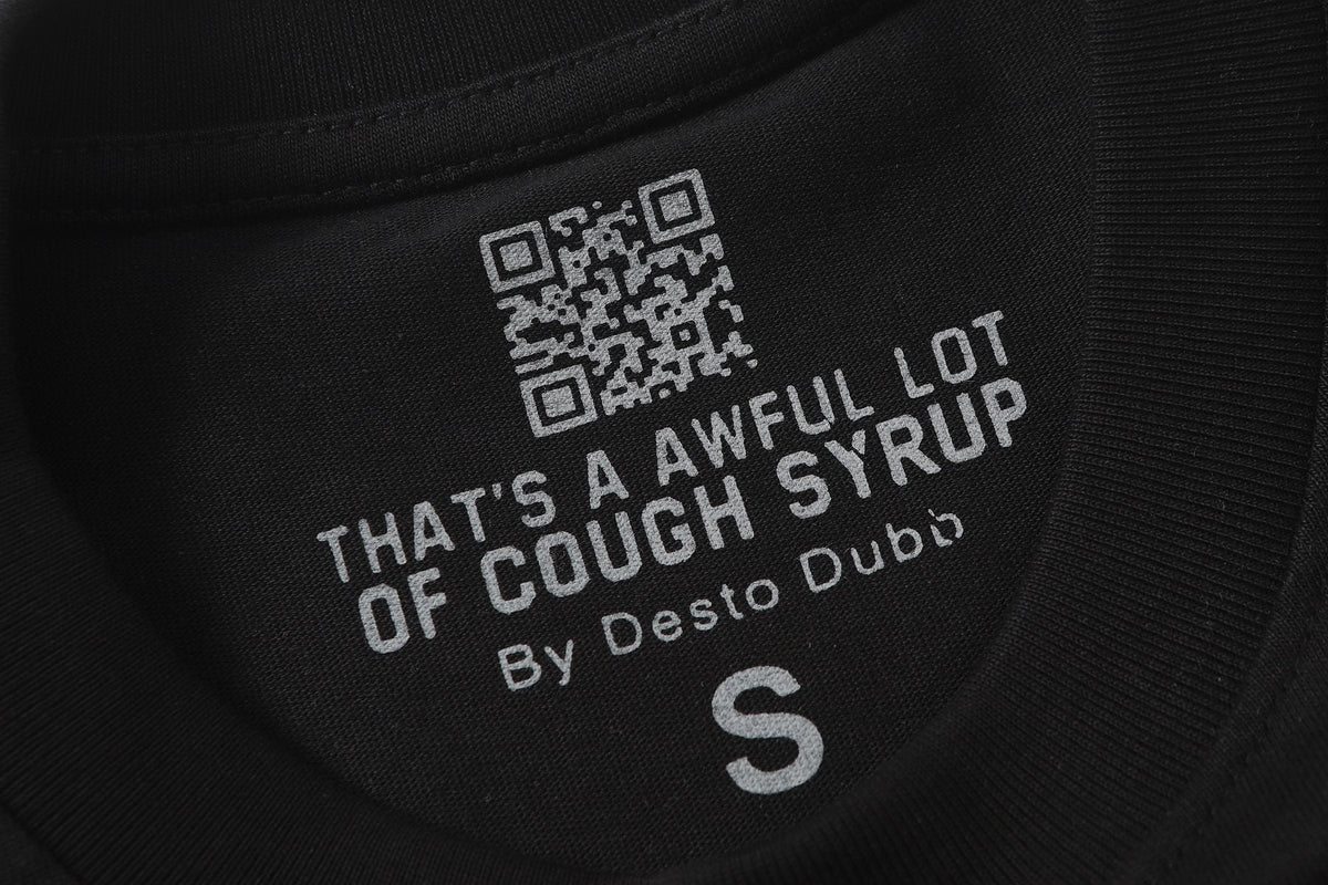 THAT'S A AWFUL LOT OF COUGH SYRUP Eiffel Tower Graphic T-Shirt