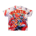 MAJESTIK Watercolor Allover Graphic T-Shirt